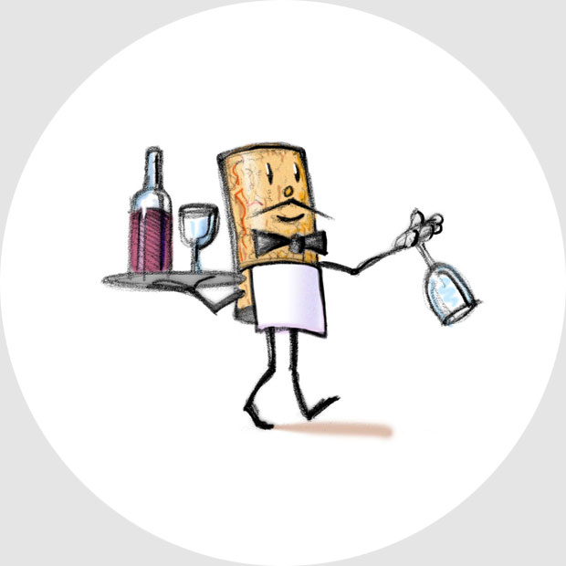 Mascot for Sonoma County Wine Blog